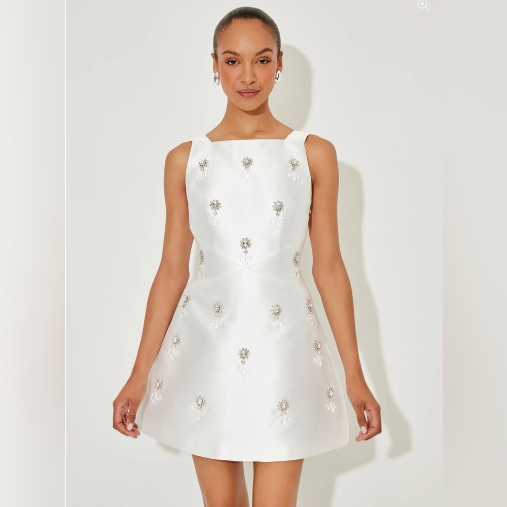 Odd Muse The Ultimate Muse Crystal Mini Dress